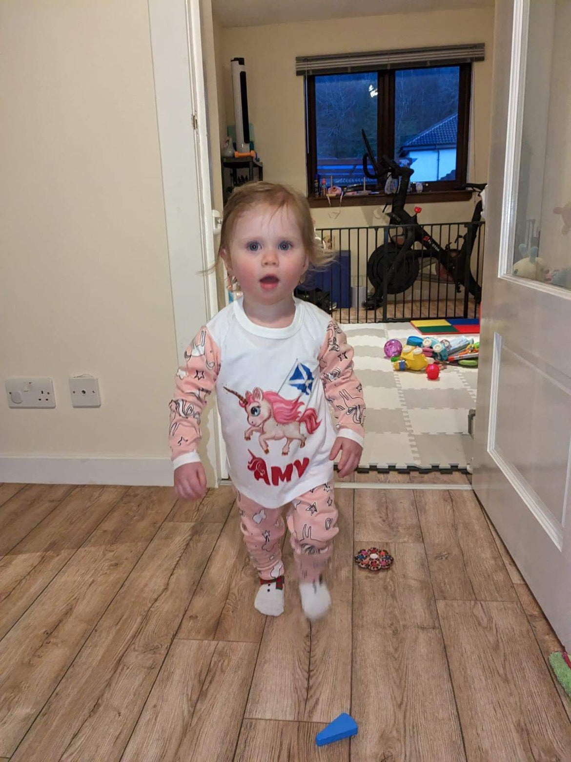 Personalised Unicorn Pyjamas
