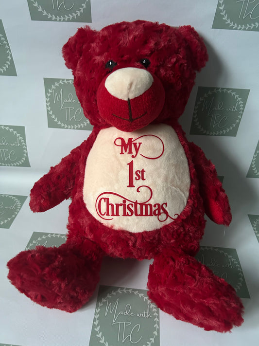 Large Red Tummi Bear