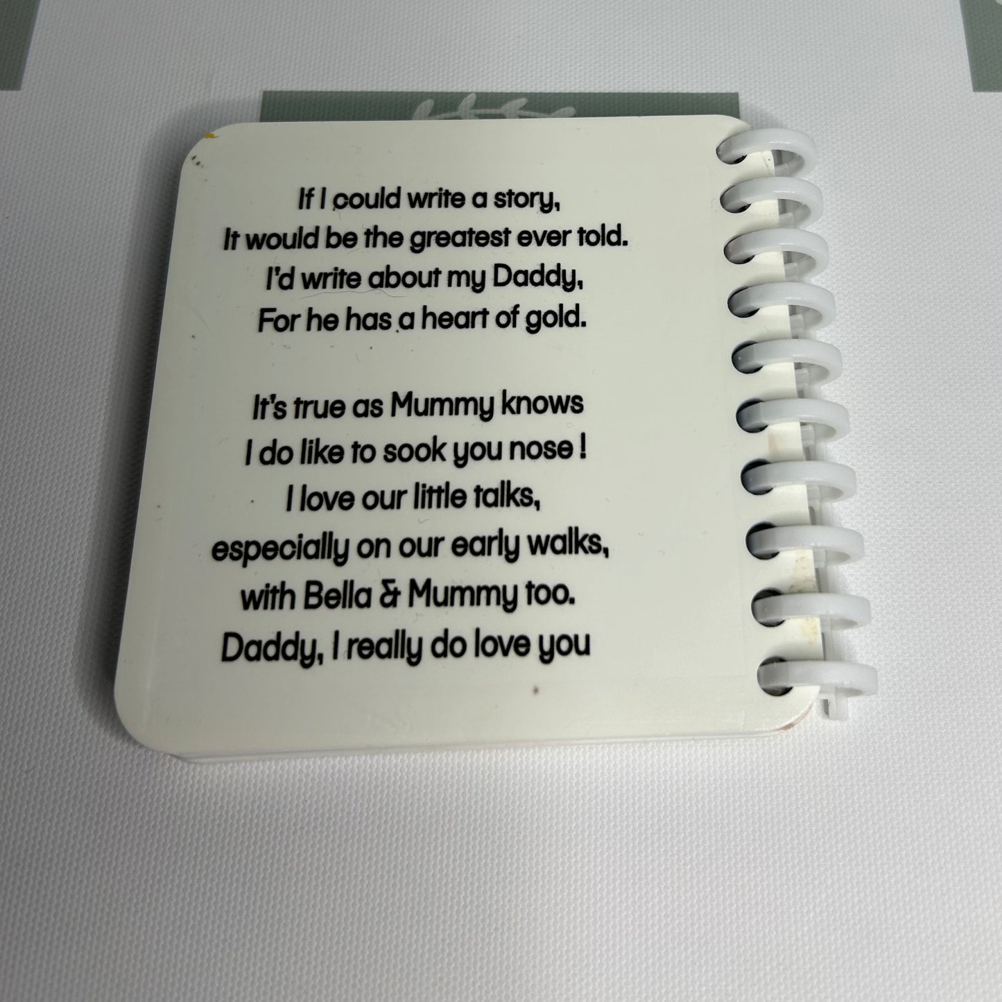 Baby Book Keepsake