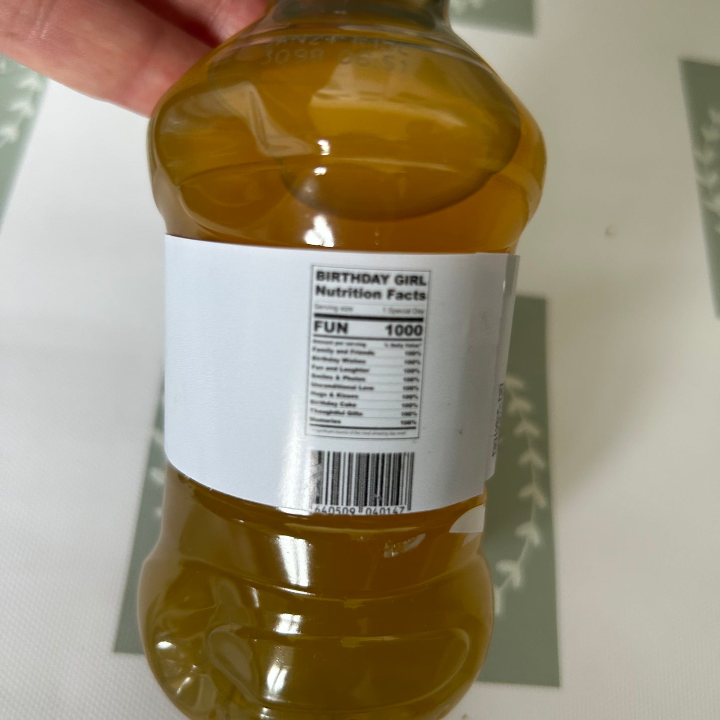 Bespoke Drink Label - Fruit Shoot