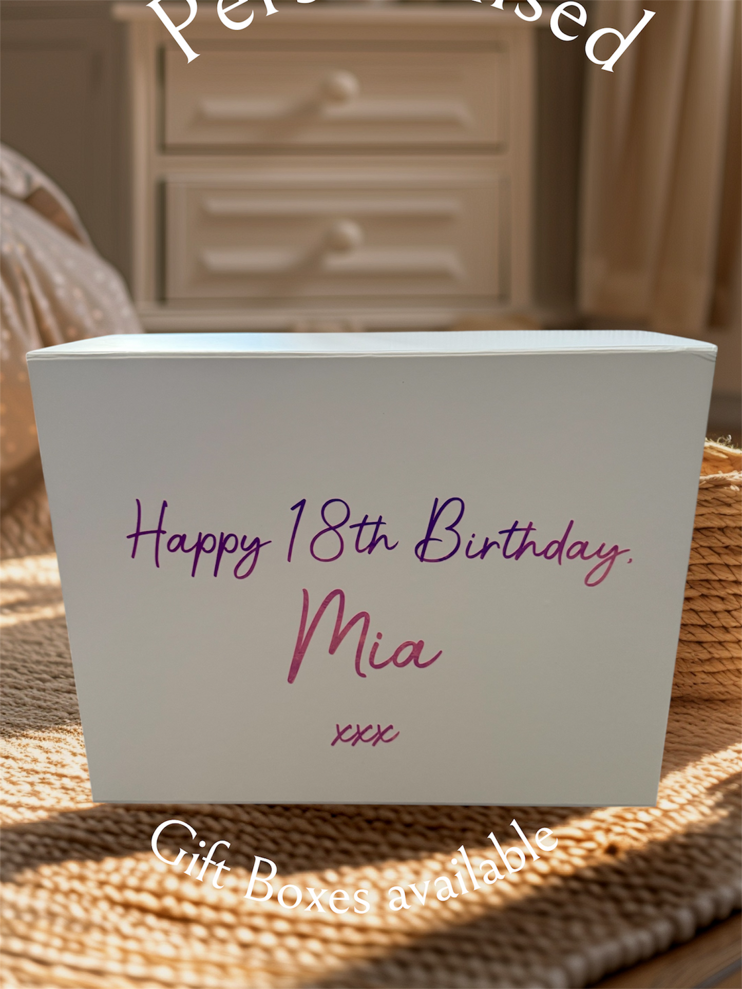 Personalised Magnetic Gift Box