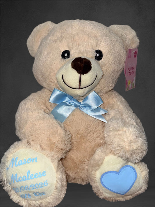 Birth Announcement Teddy