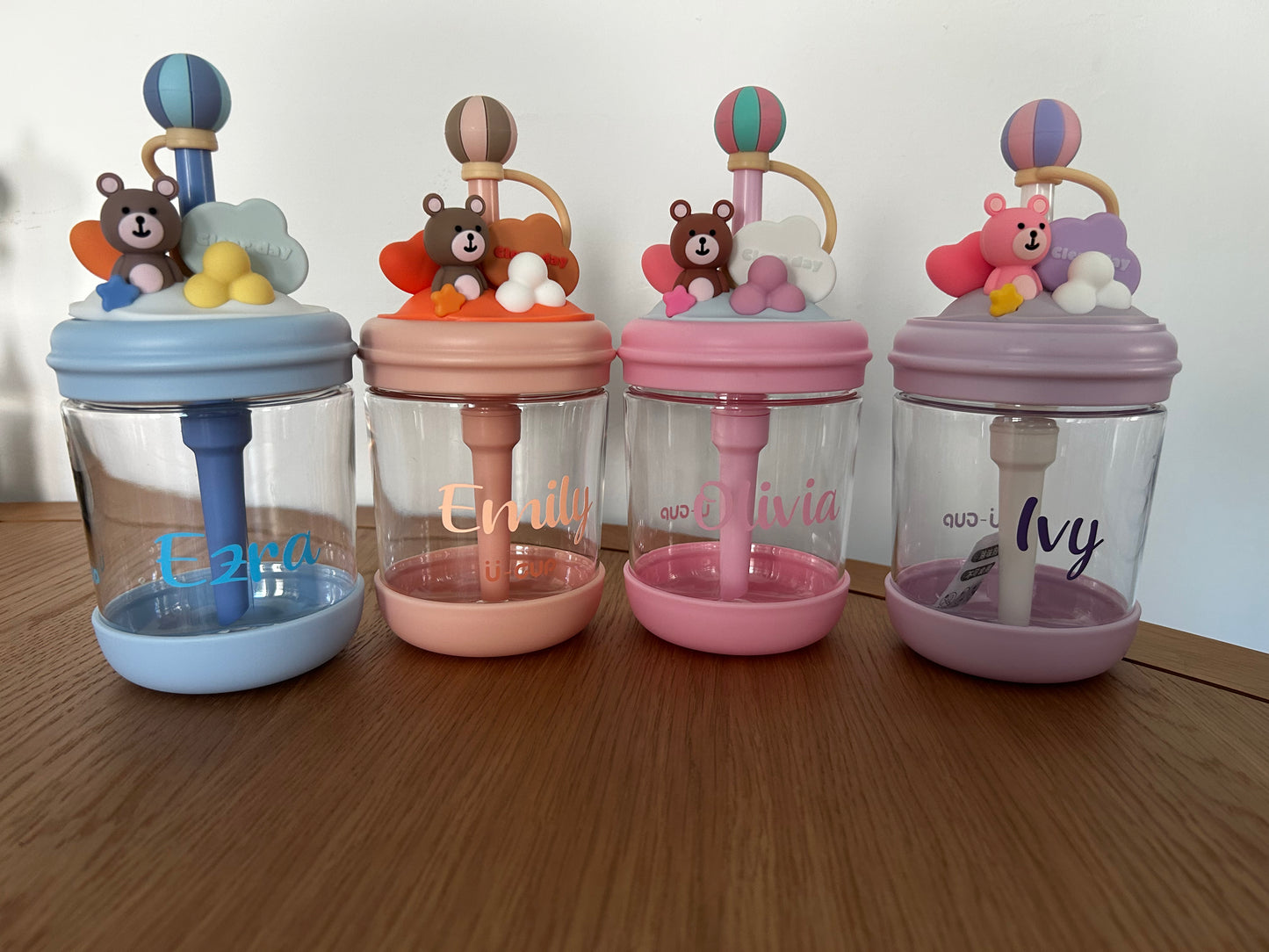 Rainbow Bear Cups
