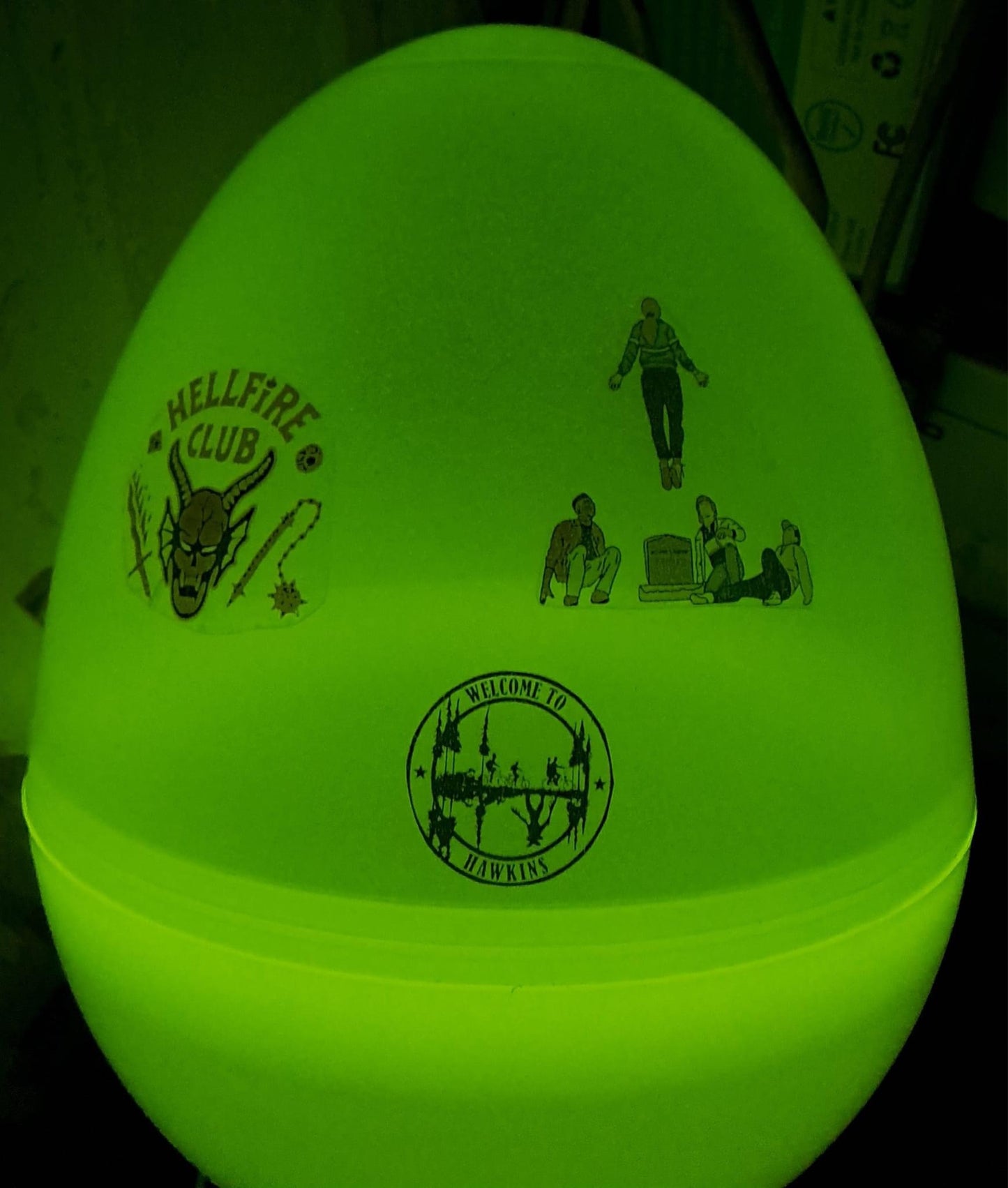 Giant Personalised Easter Eggs