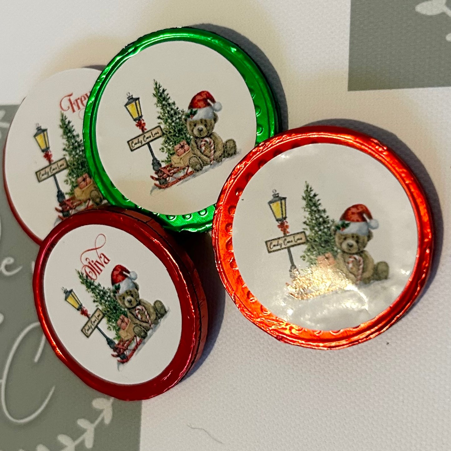 Personalised Chocolate Coins
