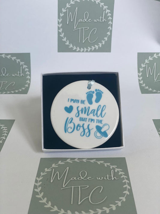 New Baby Ceramic Hanging Decoration