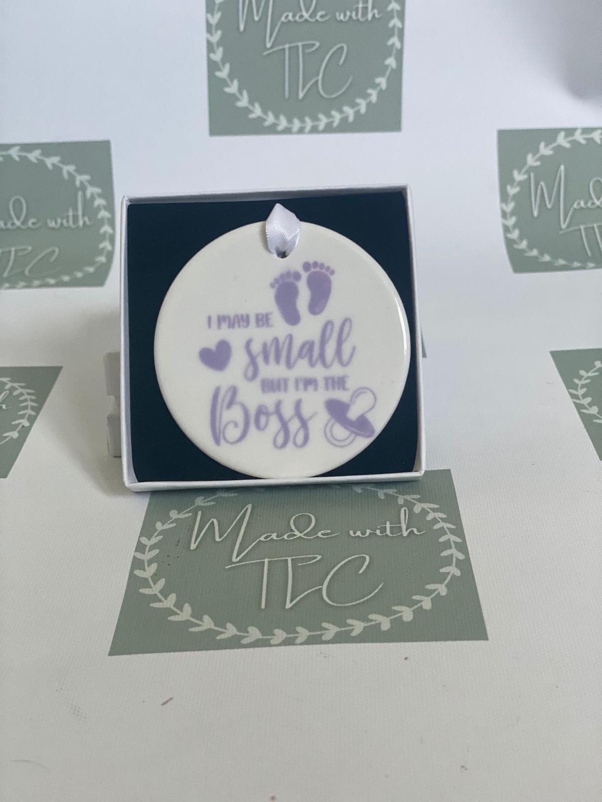 New Baby Ceramic Hanging Decoration