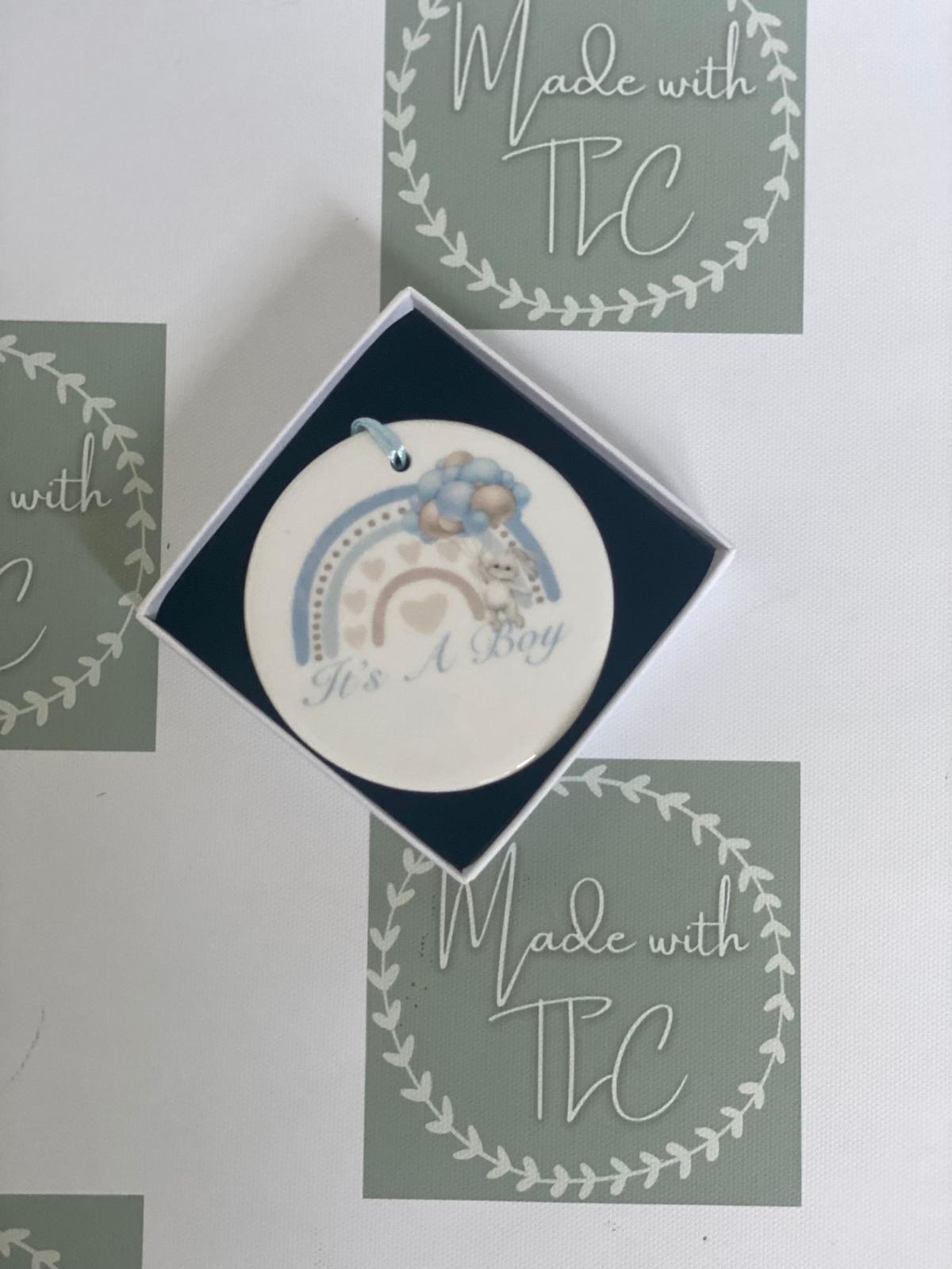 New Baby Ceramic Hanging Decoration