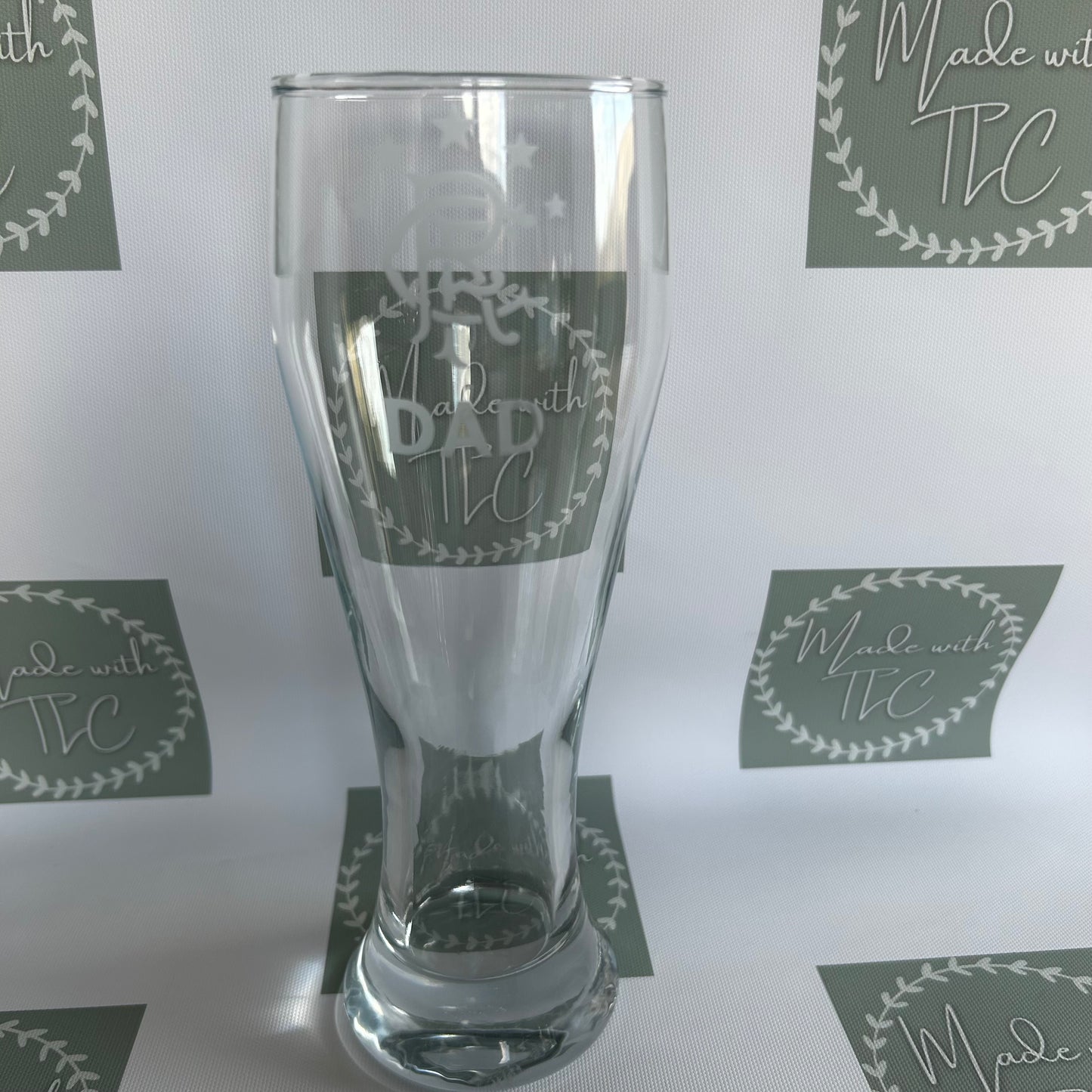 Football Beer Glass