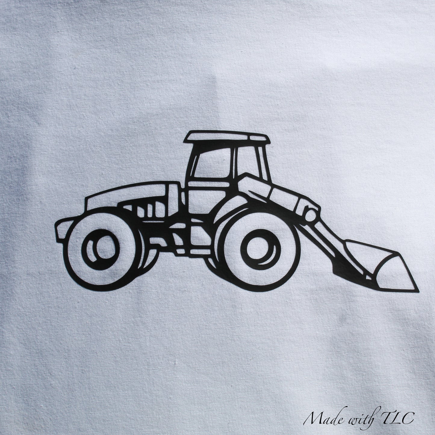 Childrens colour in again and again T shirt- Digger