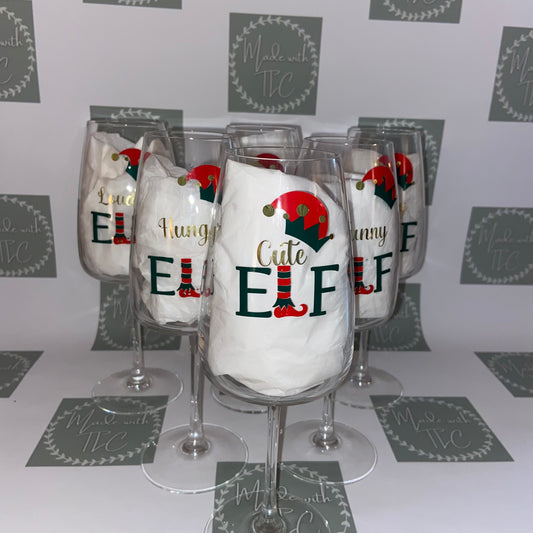 Personalised Elf Glasses