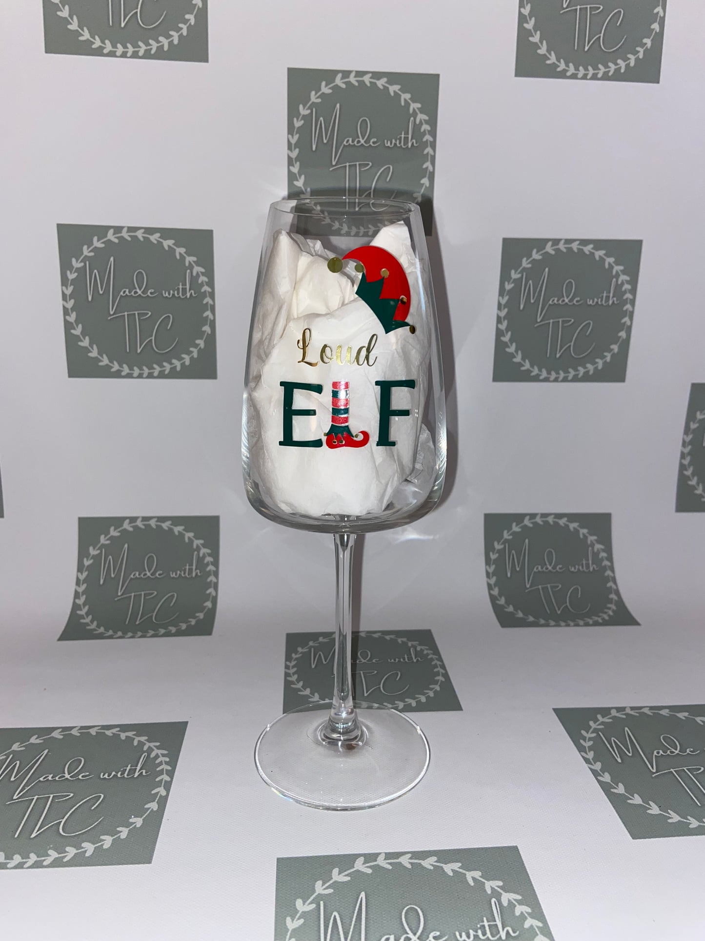 Personalised Elf Glasses