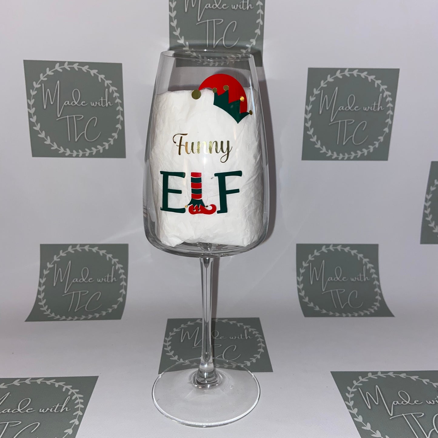 Personalised Elf Glasses