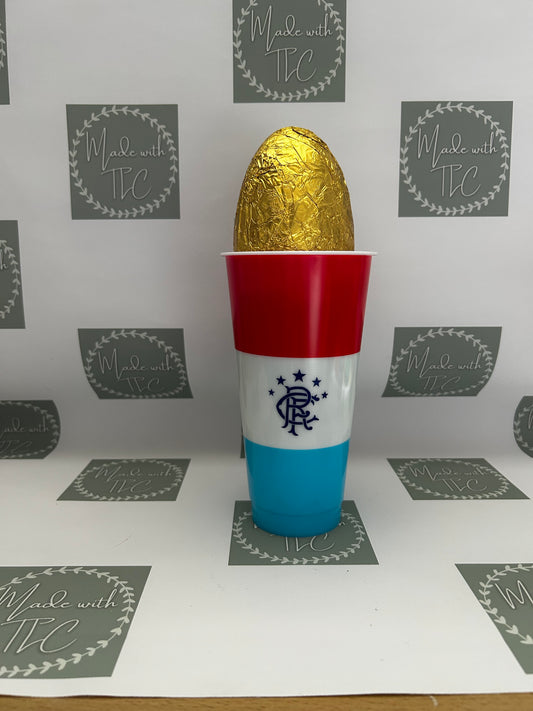 Tricolor Cold Cup- Football themed