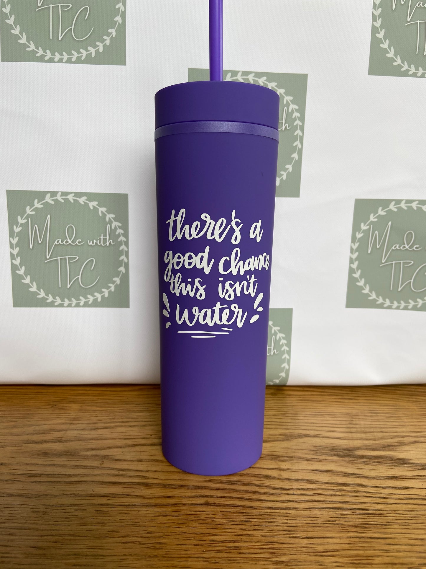 Double walled acrylic tumbler