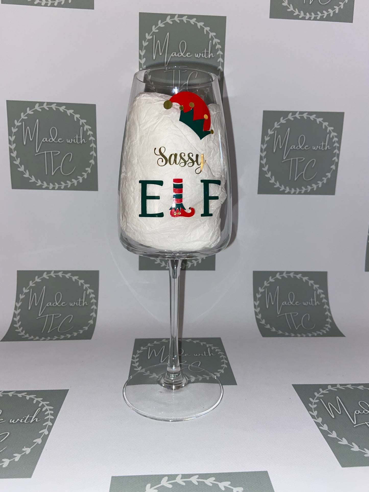 Personalised Elf Glasses