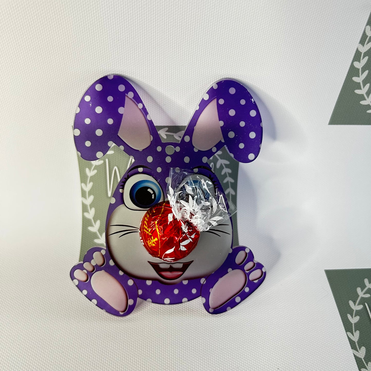 Easter Bunny Lindt Chocolate Holder