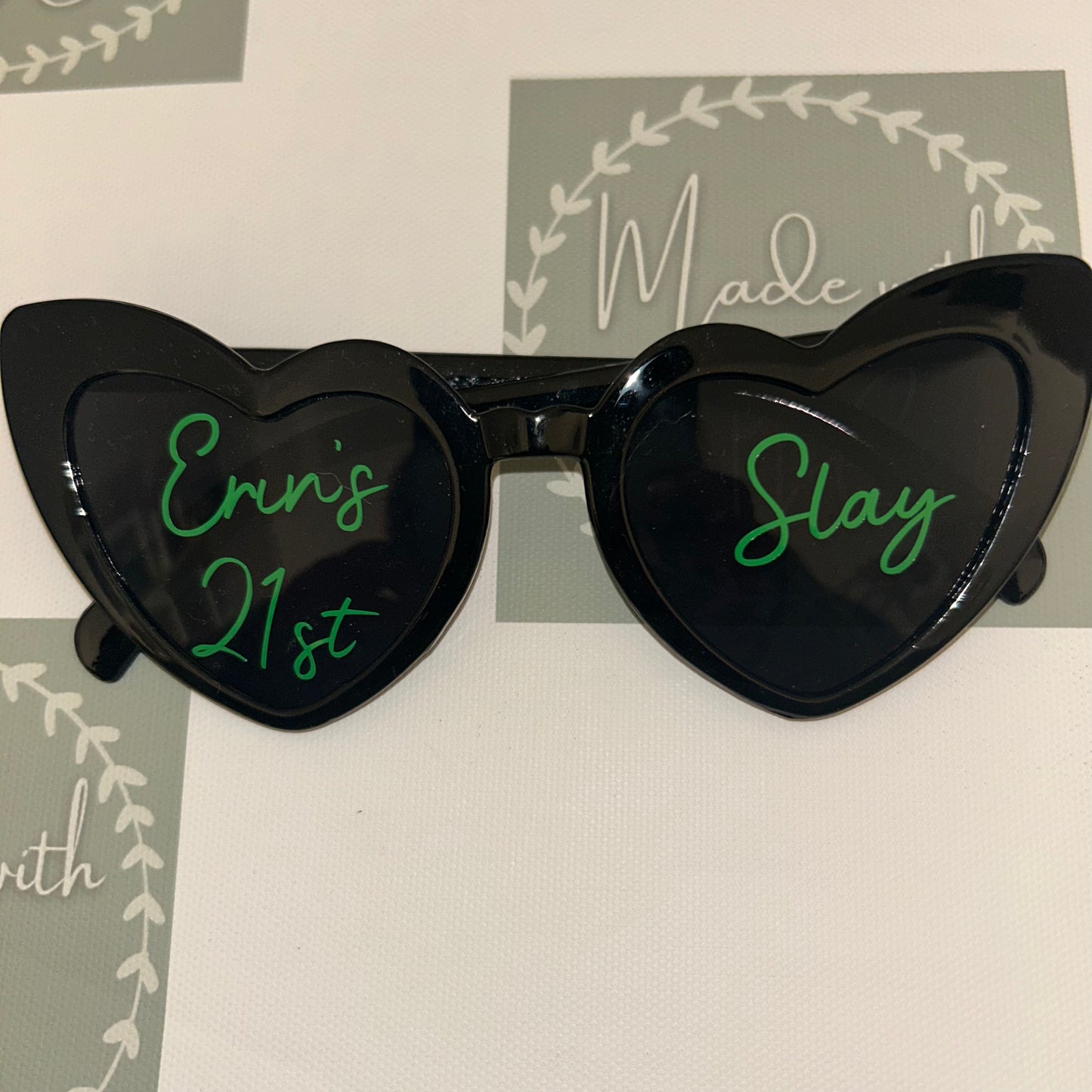 Personalised Sunglasses Decals
