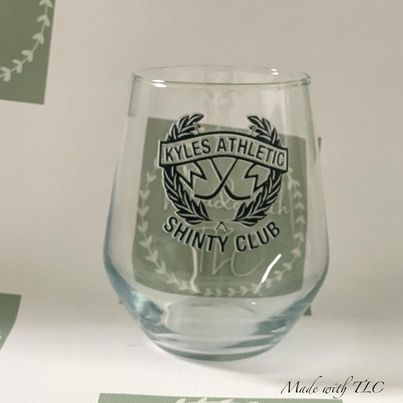 Kyles Athletic Shinty Club  Glass