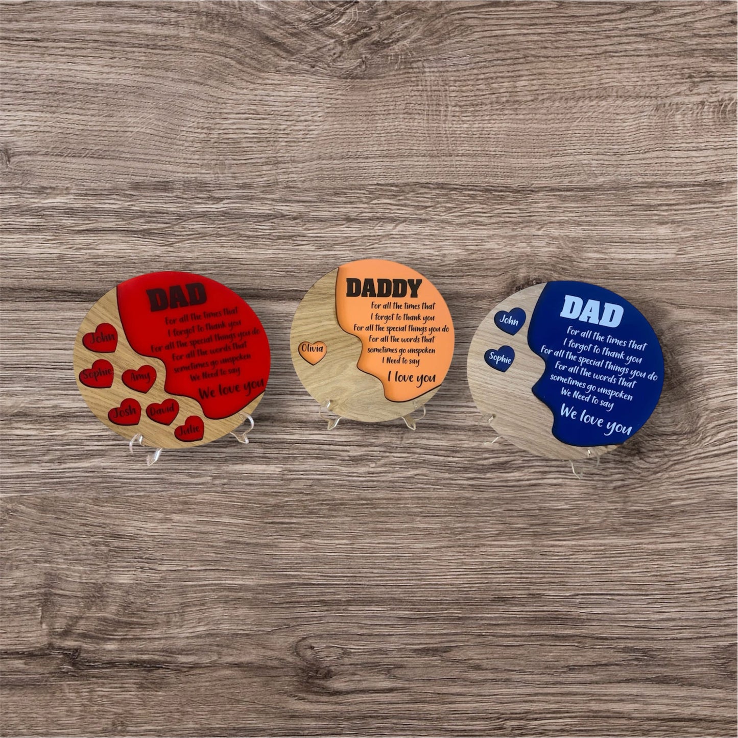 Fathers Day Plaques