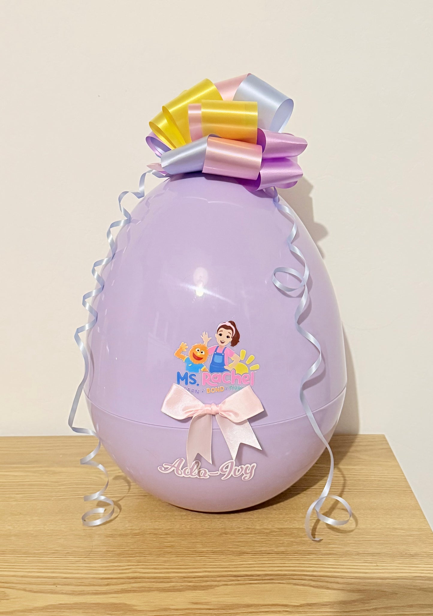 Giant Personalised Easter Eggs