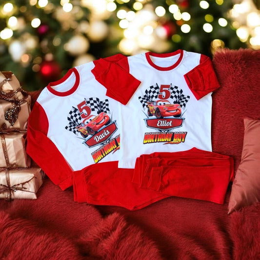 Personalised Lightening McQueen  Pyjamas (Copy)