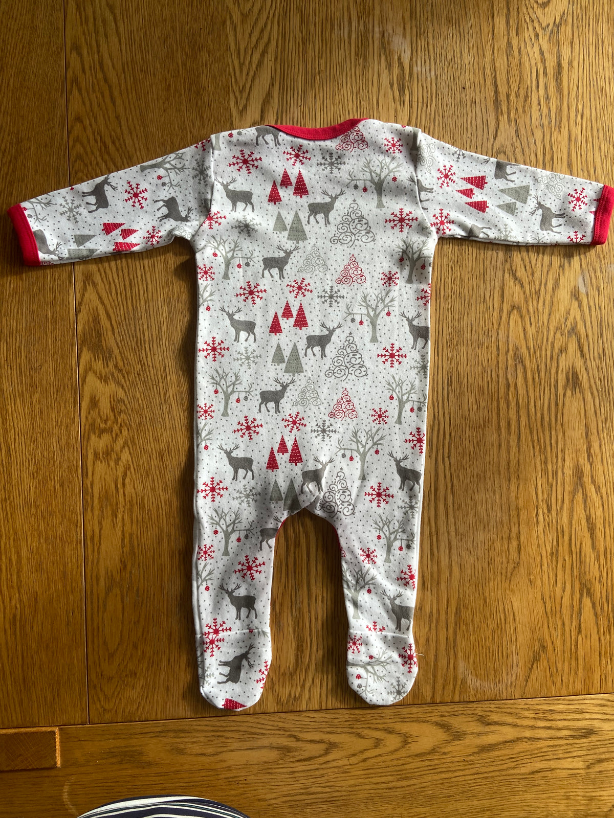 Luxury Personalised Family Christmas Matching Festive Red inspired Design PJ'S - Adults