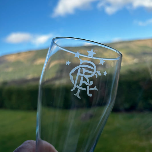 Football Beer Glass
